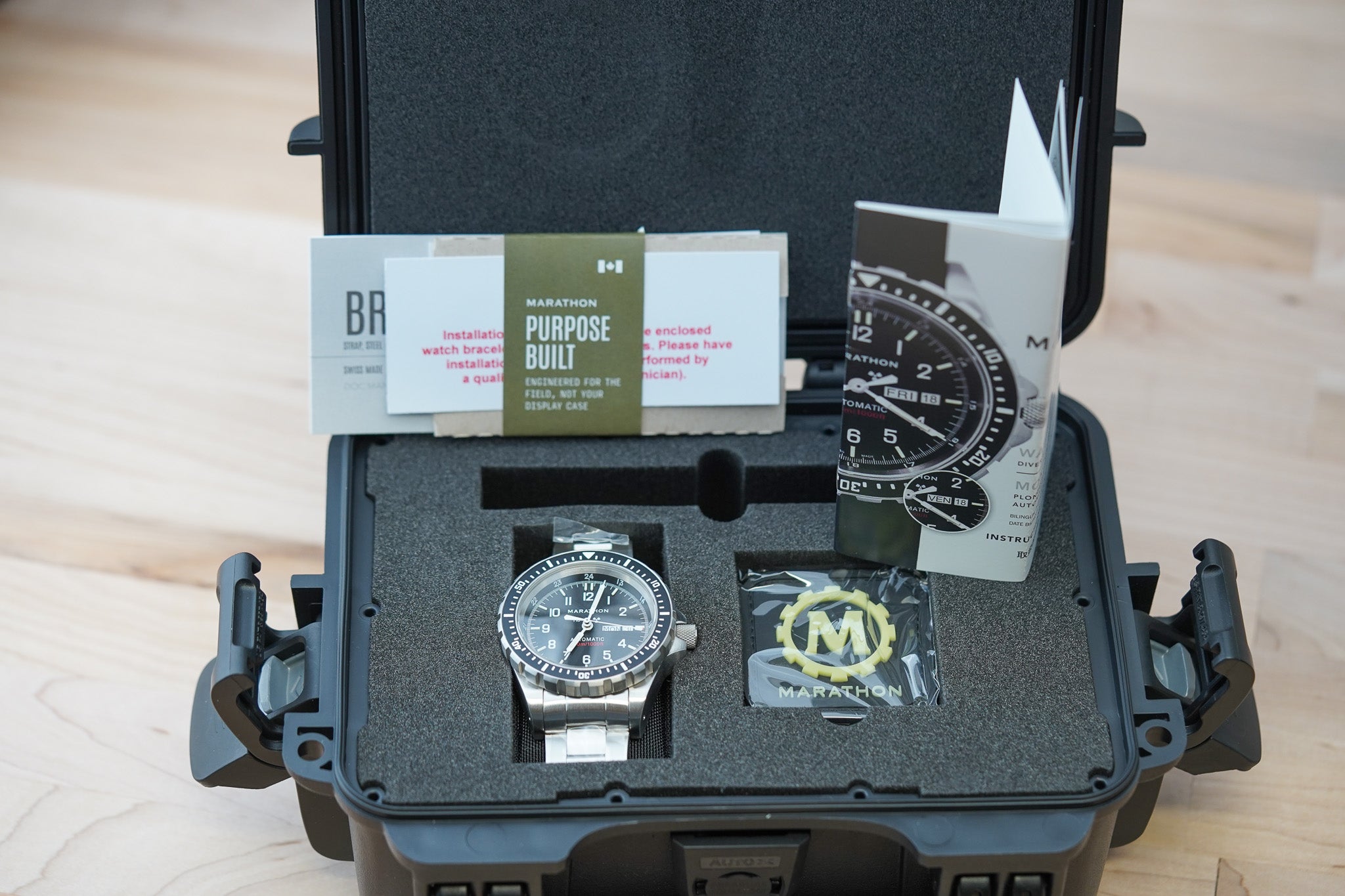 Marathon 46mm Diver's Automatic JDD Standard-Issue Type II WW194021SS-0109