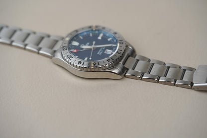 Monta Skyquest GMT Blue Dial Steel Bezel M67BCCLT24ST