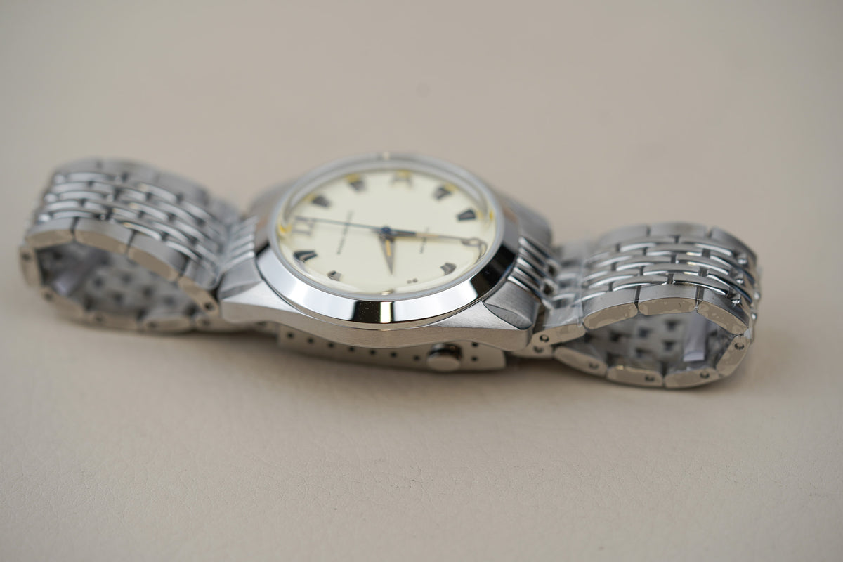 Nivada Grenchen Antarctic 38mm Eggshell Beige Luminova 32080A04
