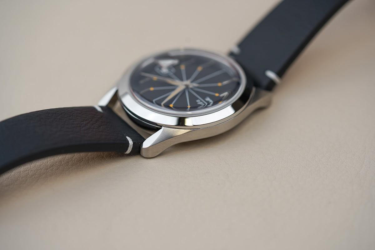 Nivada Grenchen Antarctic Spider Black 38mm 32072A15
