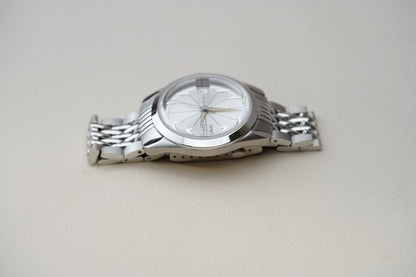Nivada Grenchen Antarctic Spider Silver Dial 32023A04