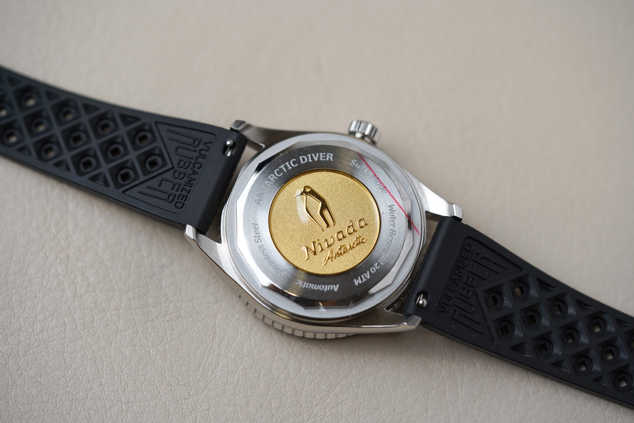 Nivada Grenchen Aquamar Blue Dial 32077A01
