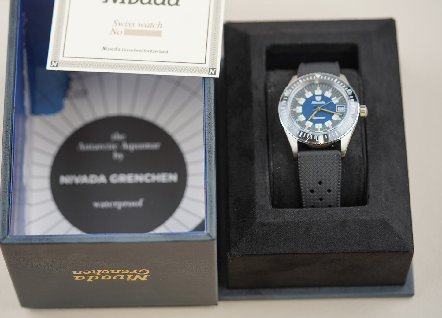 Nivada Grenchen Aquamar Vintage 32062A01
