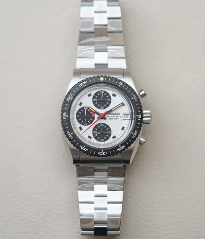 Nivada Grenchen Autochron Mecaquartz Panda 77006Q45