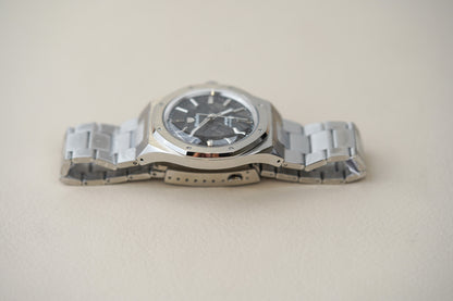 Nivada Grenchen F77 41mm Meteorite Dial No Date 68041A77C Steel