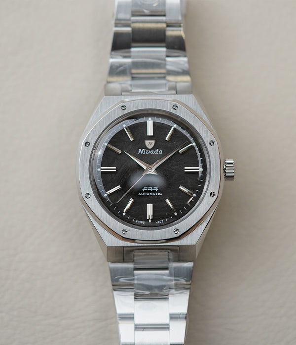 Nivada Grenchen F77 MK2 SST Meteorite 38mm 68049A77