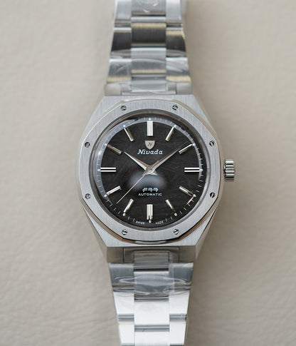 Nivada Grenchen F77 MK2 SST Meteorite 38mm 68049A77