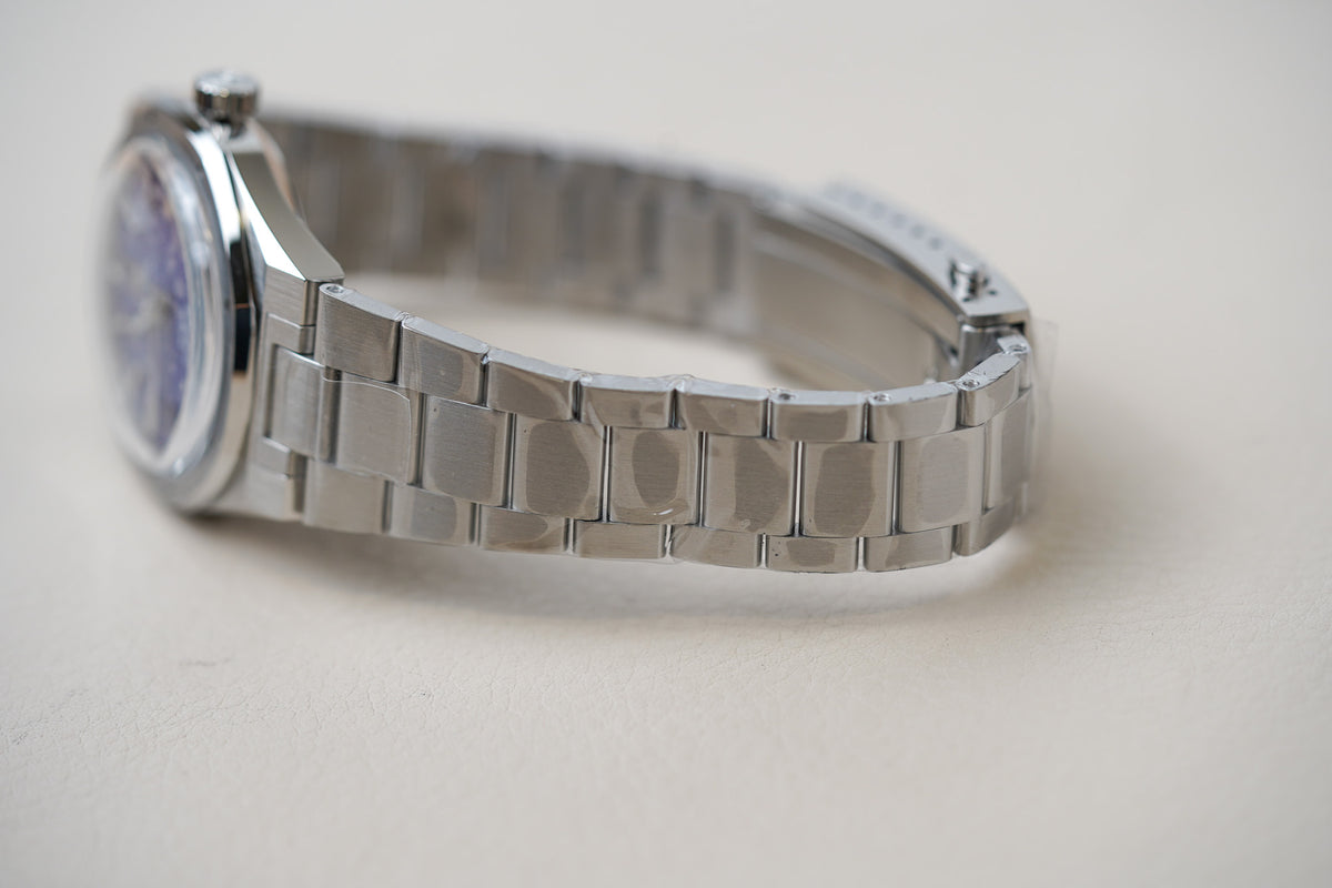 Nivada Grenchen F77 Stainless Steel Lapis Lazuli 68009A77