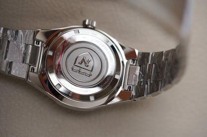 Nivada Grenchen F77 Stainless Steel Lapis Lazuli 68009A77