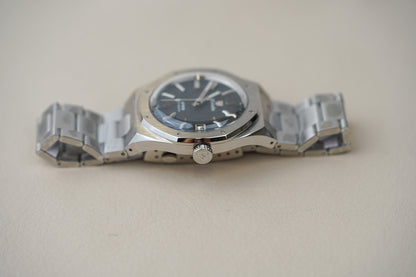 Nivada Grenchen F77 Steel 41mm Meteorite Dial 69041A77C