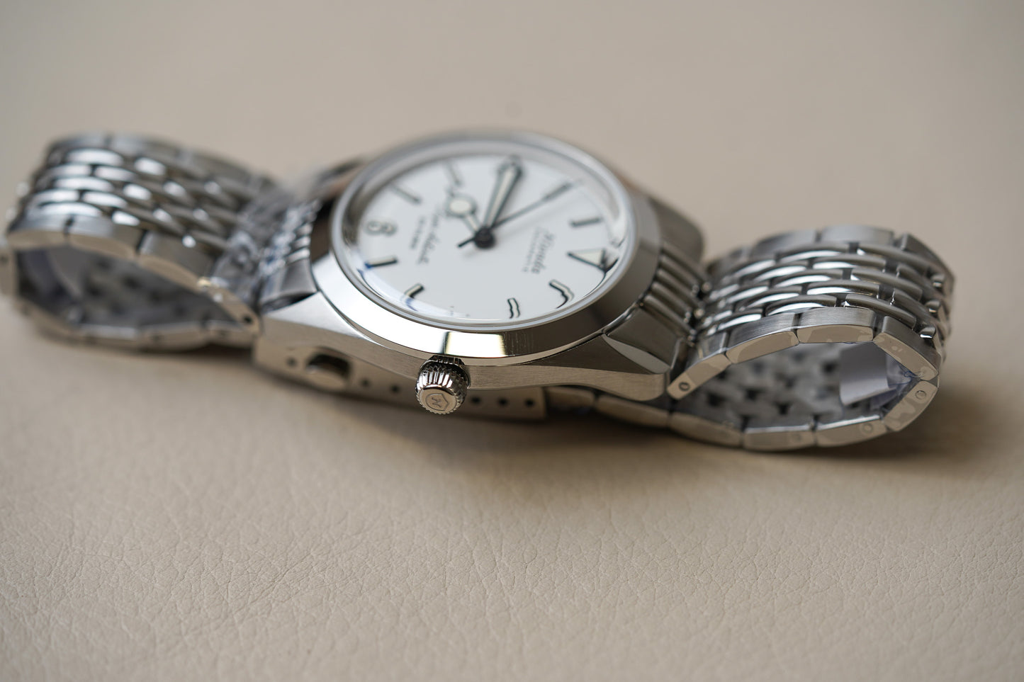 Nivada Grenchen Super Antarctic White 3.6.9 White Luminova 32067A04