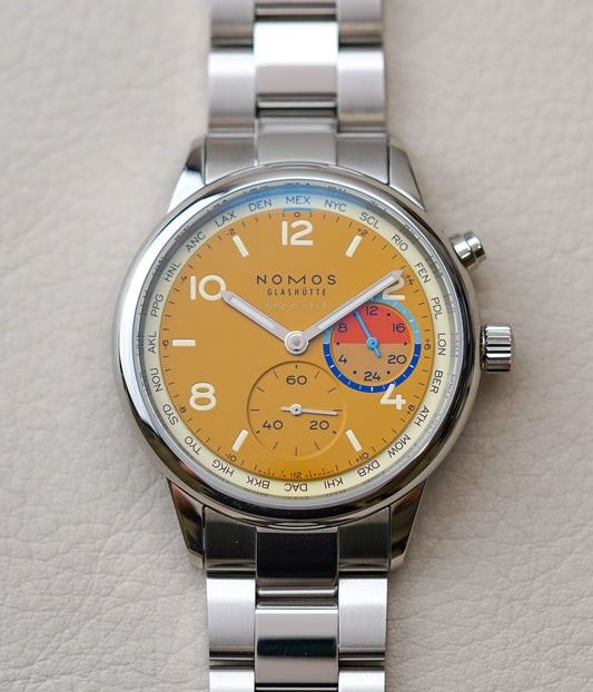 Nomos Club Sport Neomatik Worldtimer Dune Limited Edition 790.S6