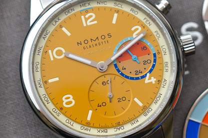 Nomos Club Sport Neomatik Worldtimer Dune Limited Edition 790.S6