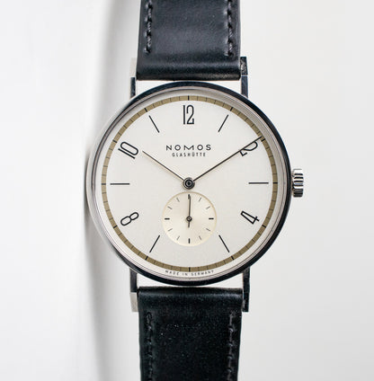 Nomos Glashütte 138.S8 Tangente 38 120 Jahre Depperich