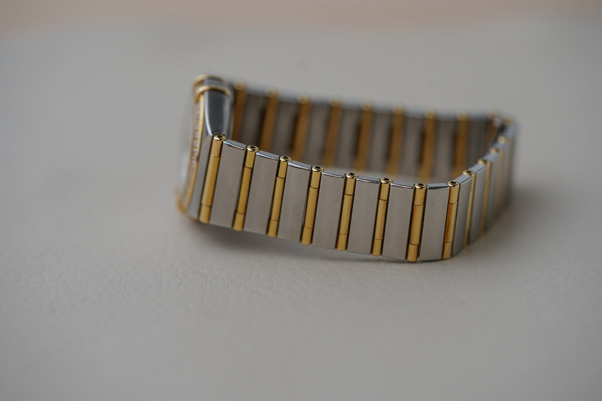 Omega Constellation Ladies Two Tone Diamond MOP Dial 1277.75