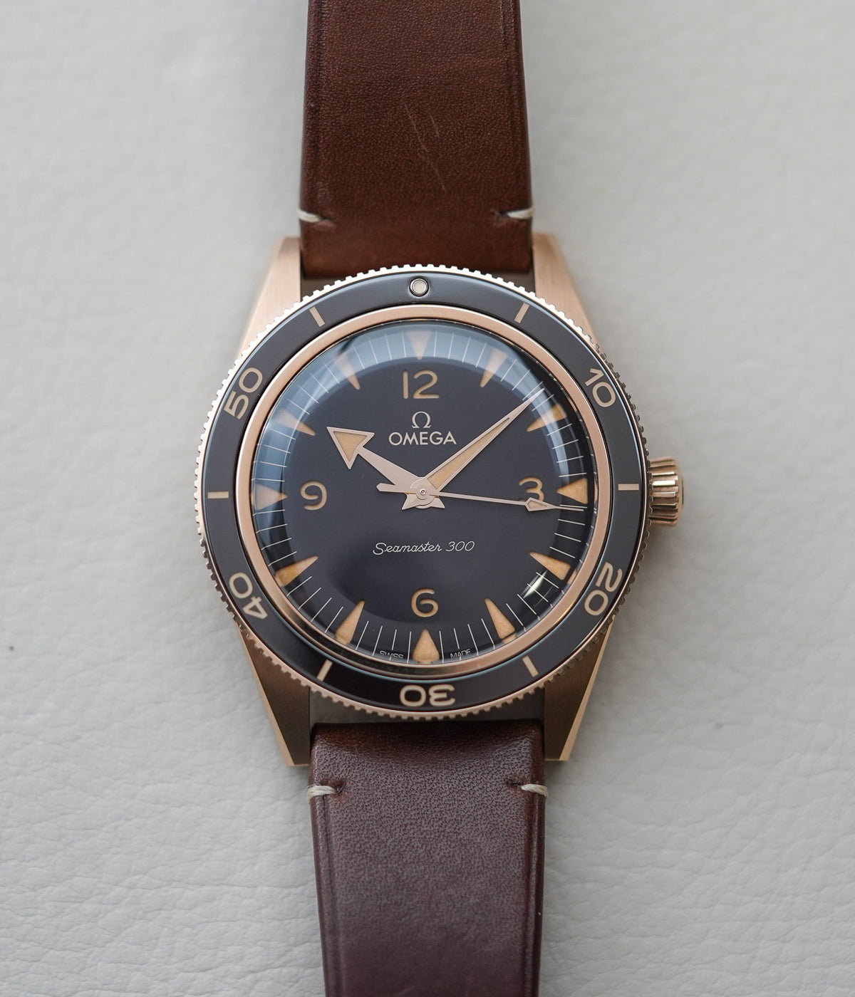Omega Seamaster 300 Heritage Bronze Gold 234.92.41.21.10.001
