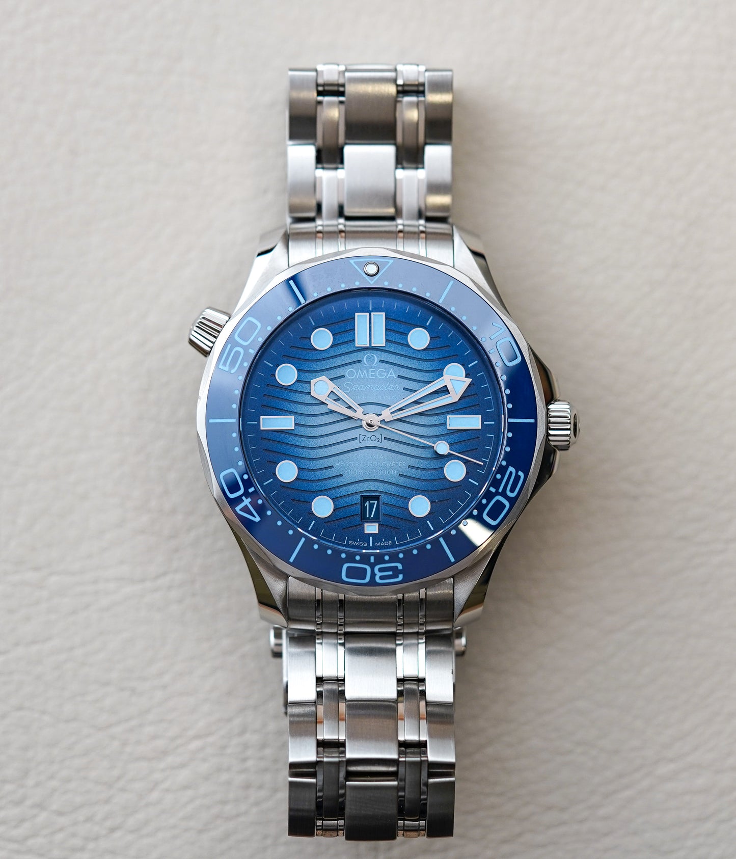 Omega Seamaster 300M Diver Summer Blue 210.30.42.20.03.003