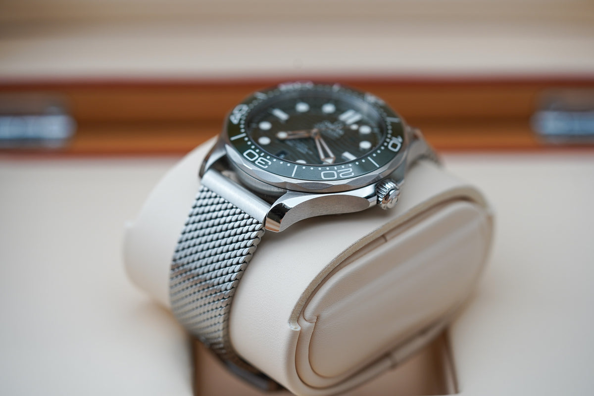 Omega Seamaster 300M Green 'Seaweed' 210.30.42.20.10.001