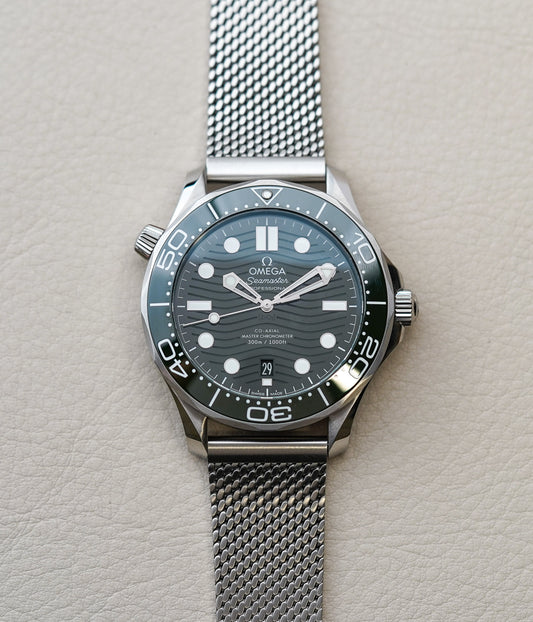 Omega Seamaster 300M Green 'Seaweed' 210.30.42.20.10.001