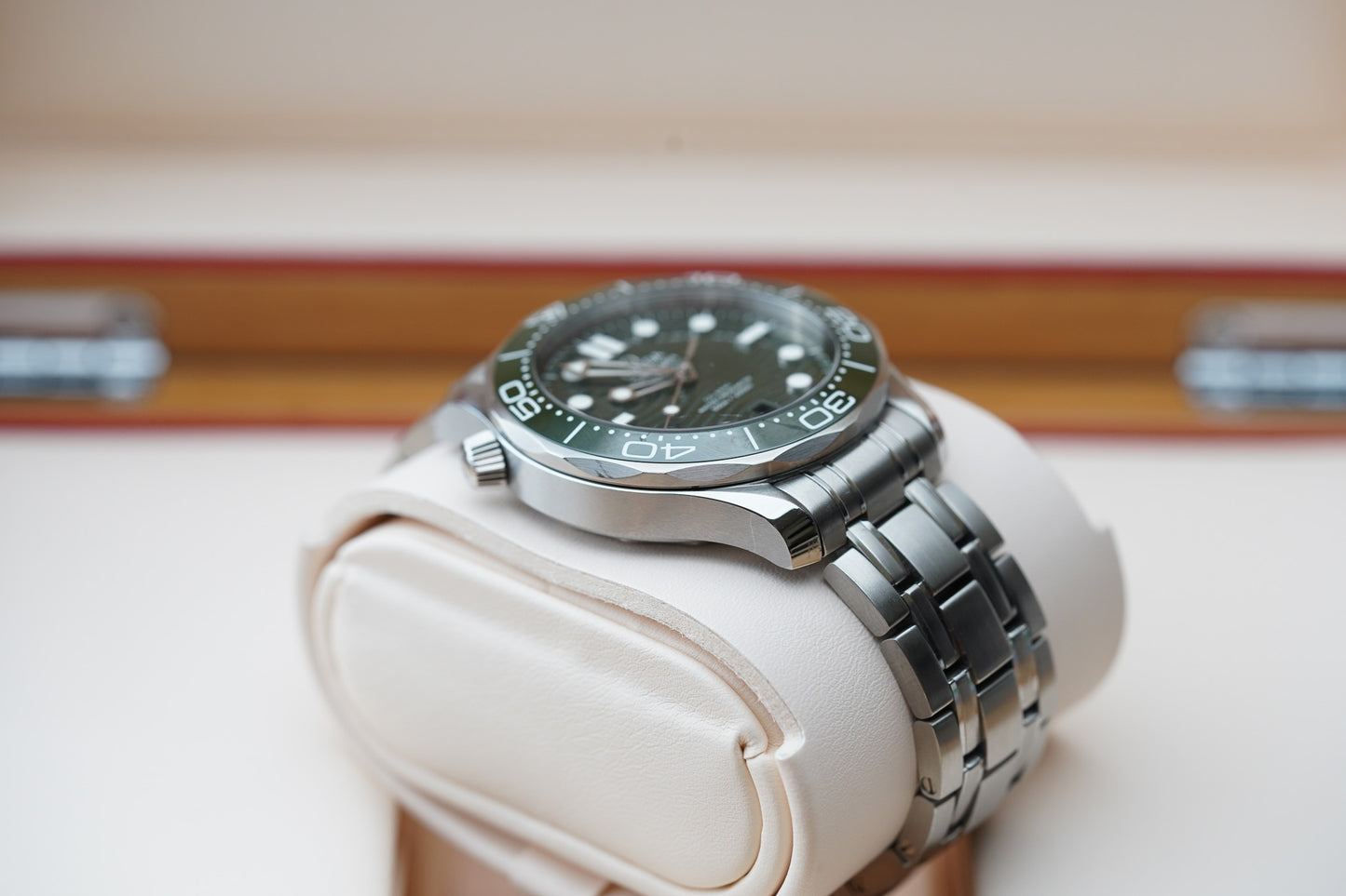 Omega Seamaster 300M Green 'Seaweed' 210.30.42.20.10.001