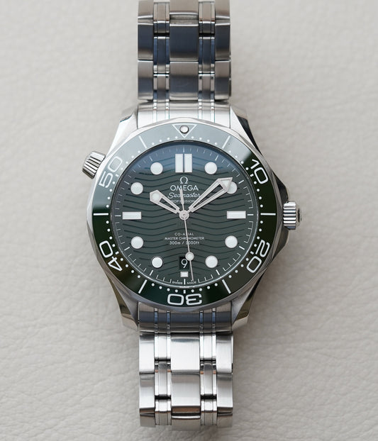 Omega Seamaster 300M Green 'Seaweed' 210.30.42.20.10.001