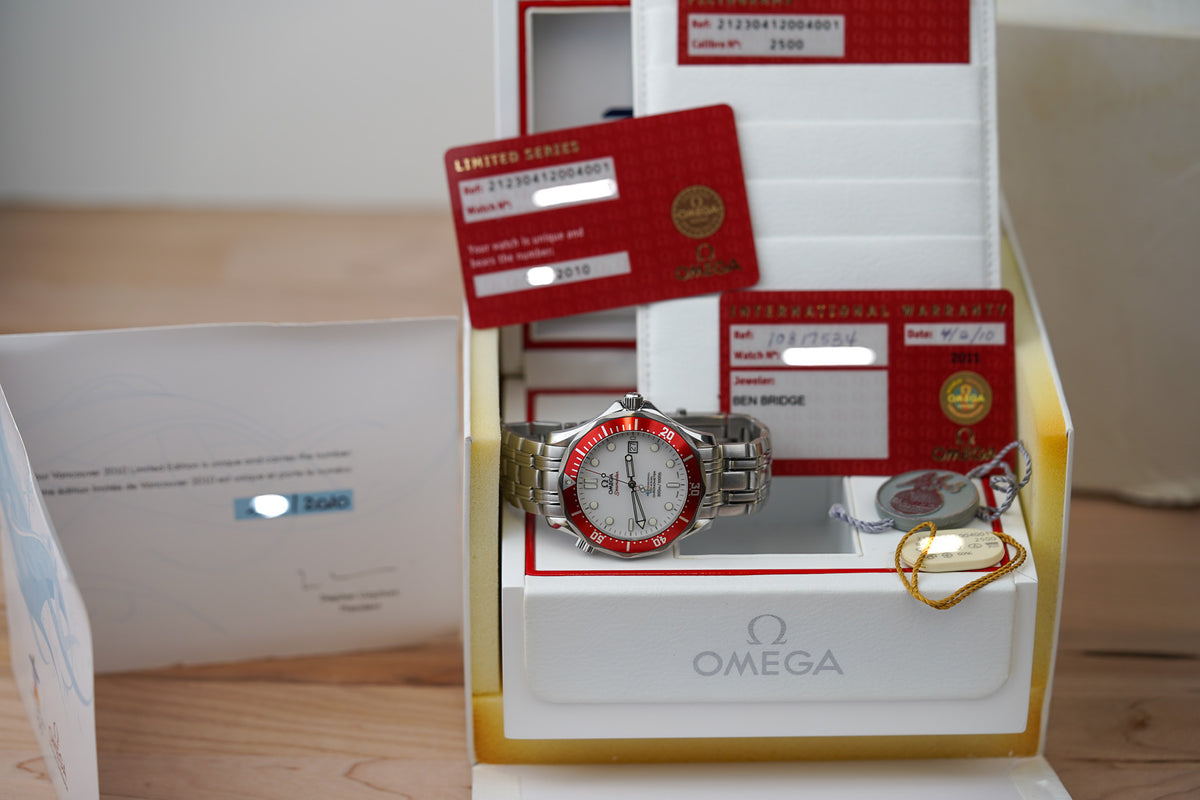 Omega Seamaster 300M Olympic Collection Vancouver 2010 212.30.41.20.04.001