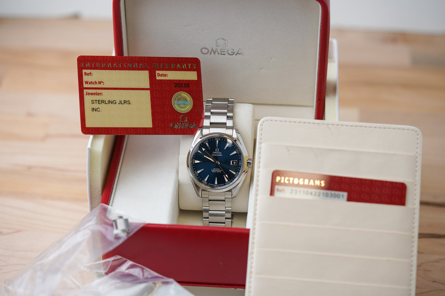 Omega Seamaster Aqua Terra 41.5 Blue 150M 231.10.42.21.03.001