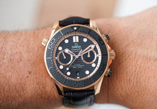 Omega Seamaster Diver 300M Chronograph Sedna Gold 210.62.44.51.01.001