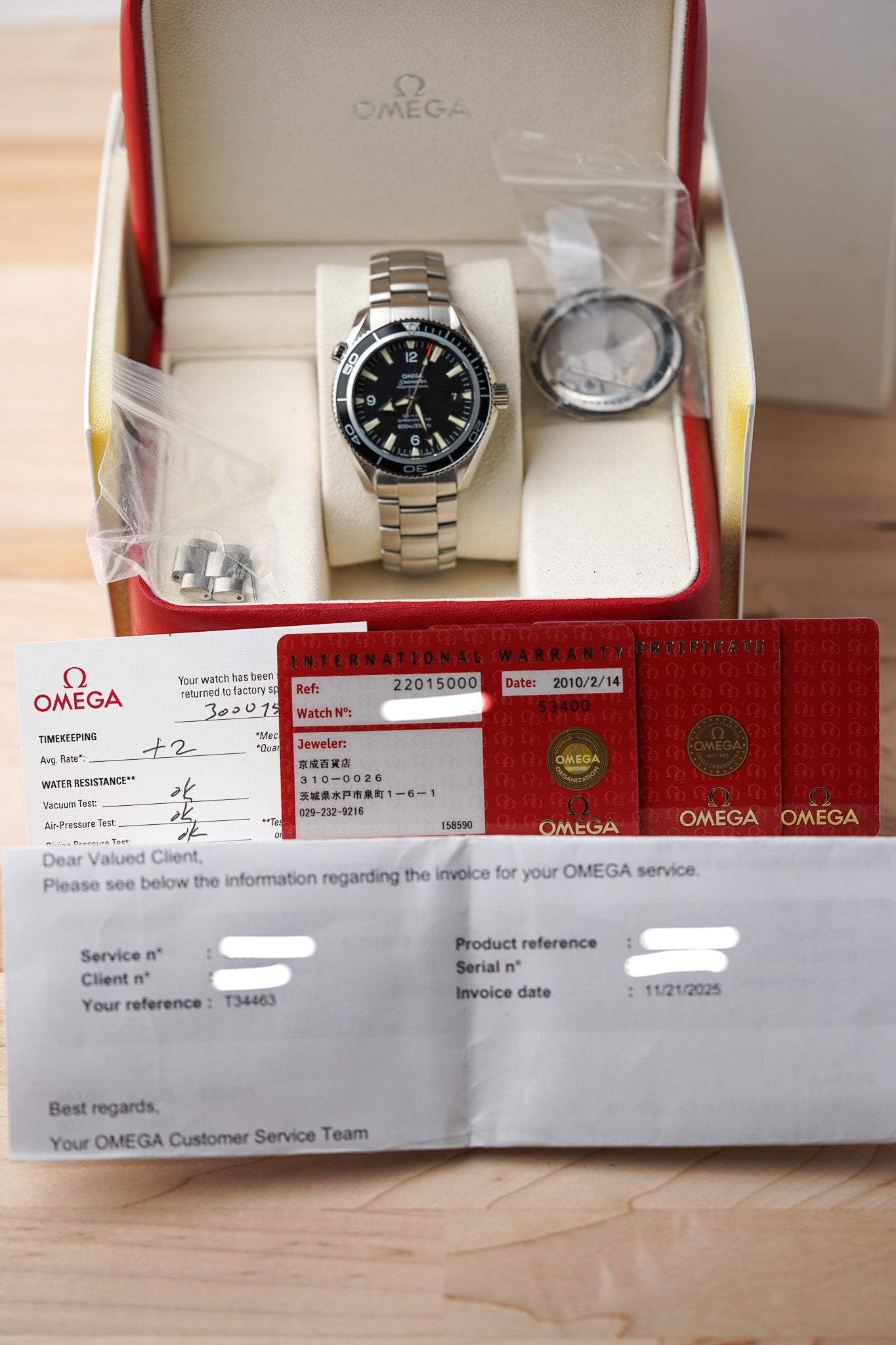 Omega Seamaster Planet Ocean 600M 2201.50