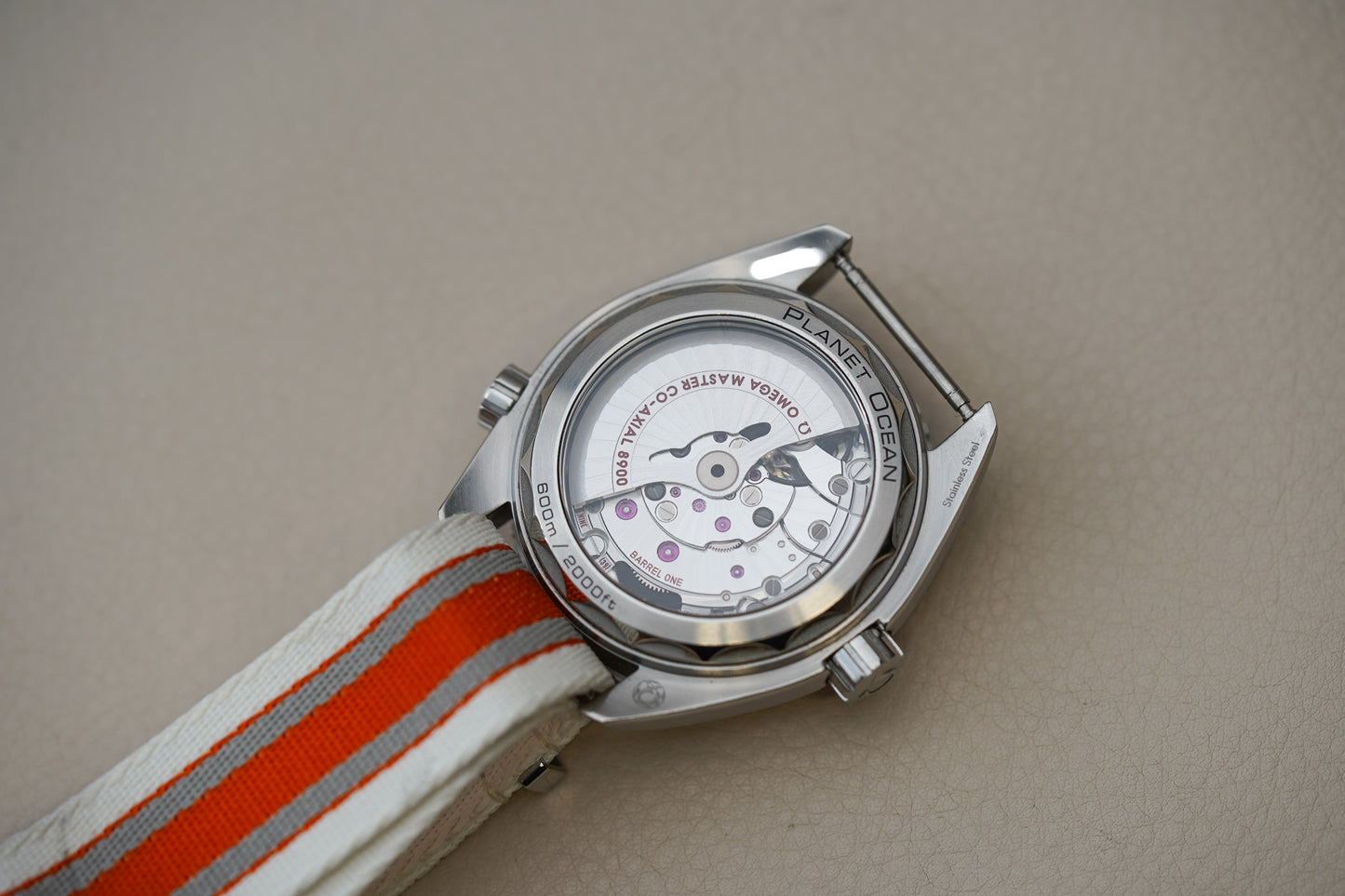 Omega Seamaster Planet Ocean 600M Creamsicle 215.32.44.21.04.001