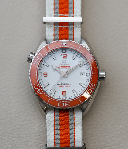 Omega Seamaster Planet Ocean 600M Creamsicle 215.32.44.21.04.001
