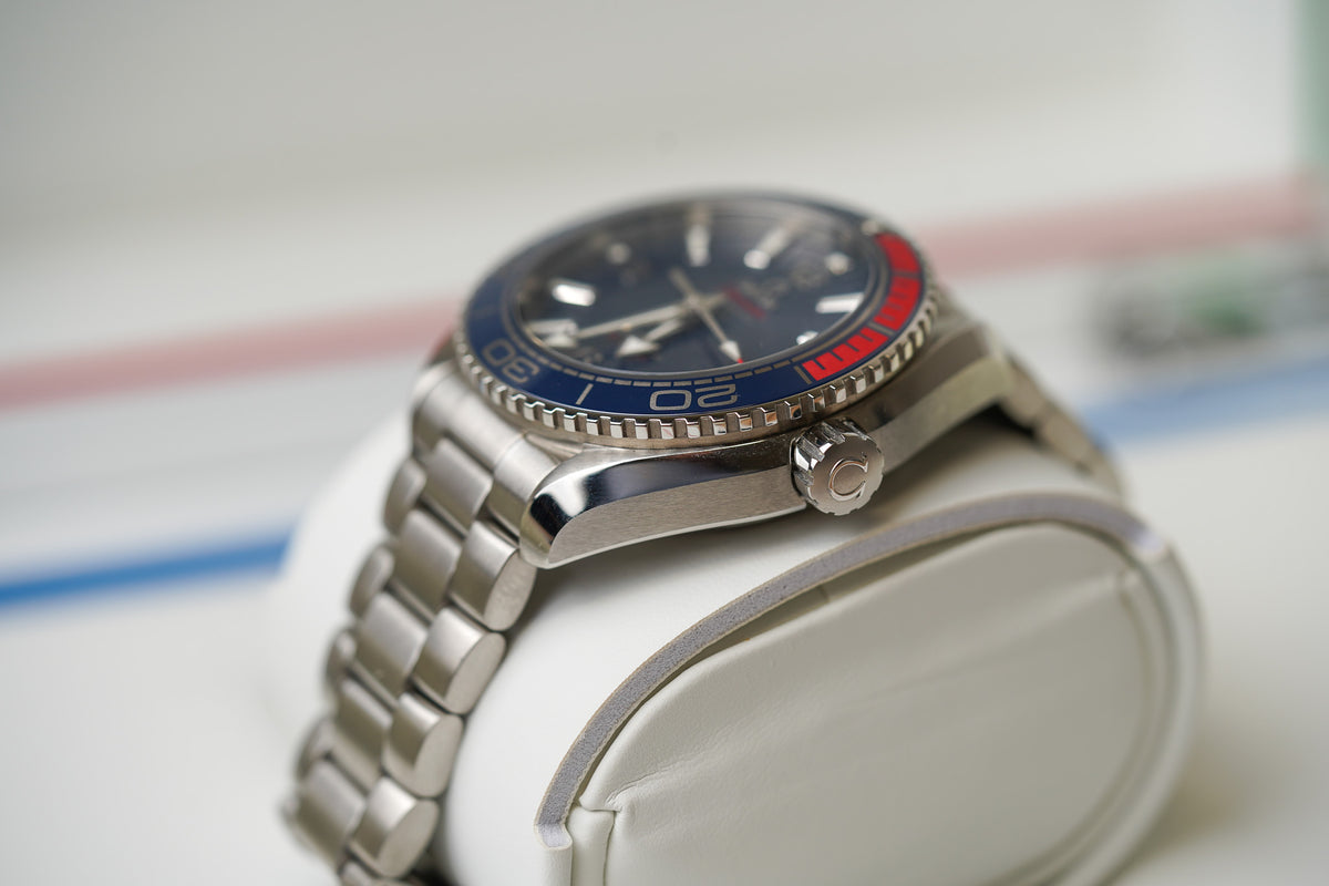 Omega Seamaster Planet Ocean Pyeong Chang 2018 Olympics 522.32.44.21.03.001