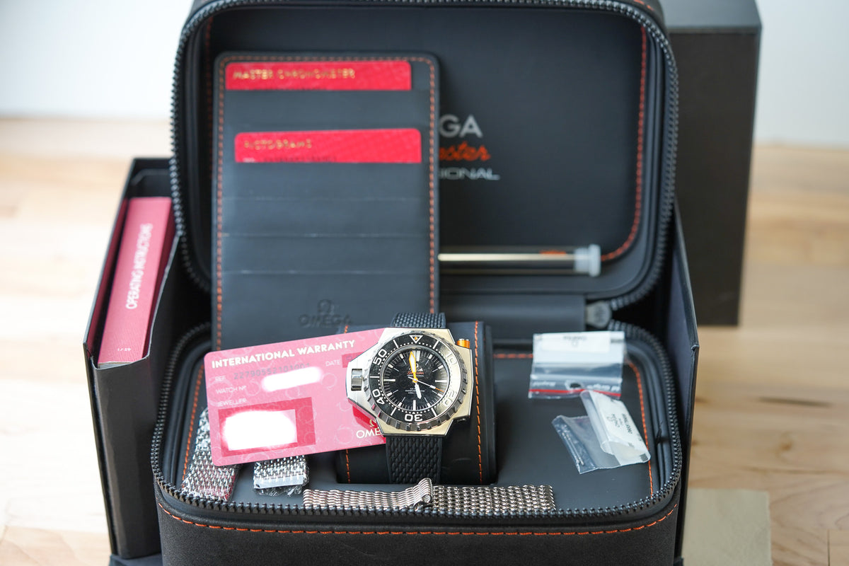 Omega Seamaster Ploprof 1200M Titanium Black 277.90.55.21.01.001