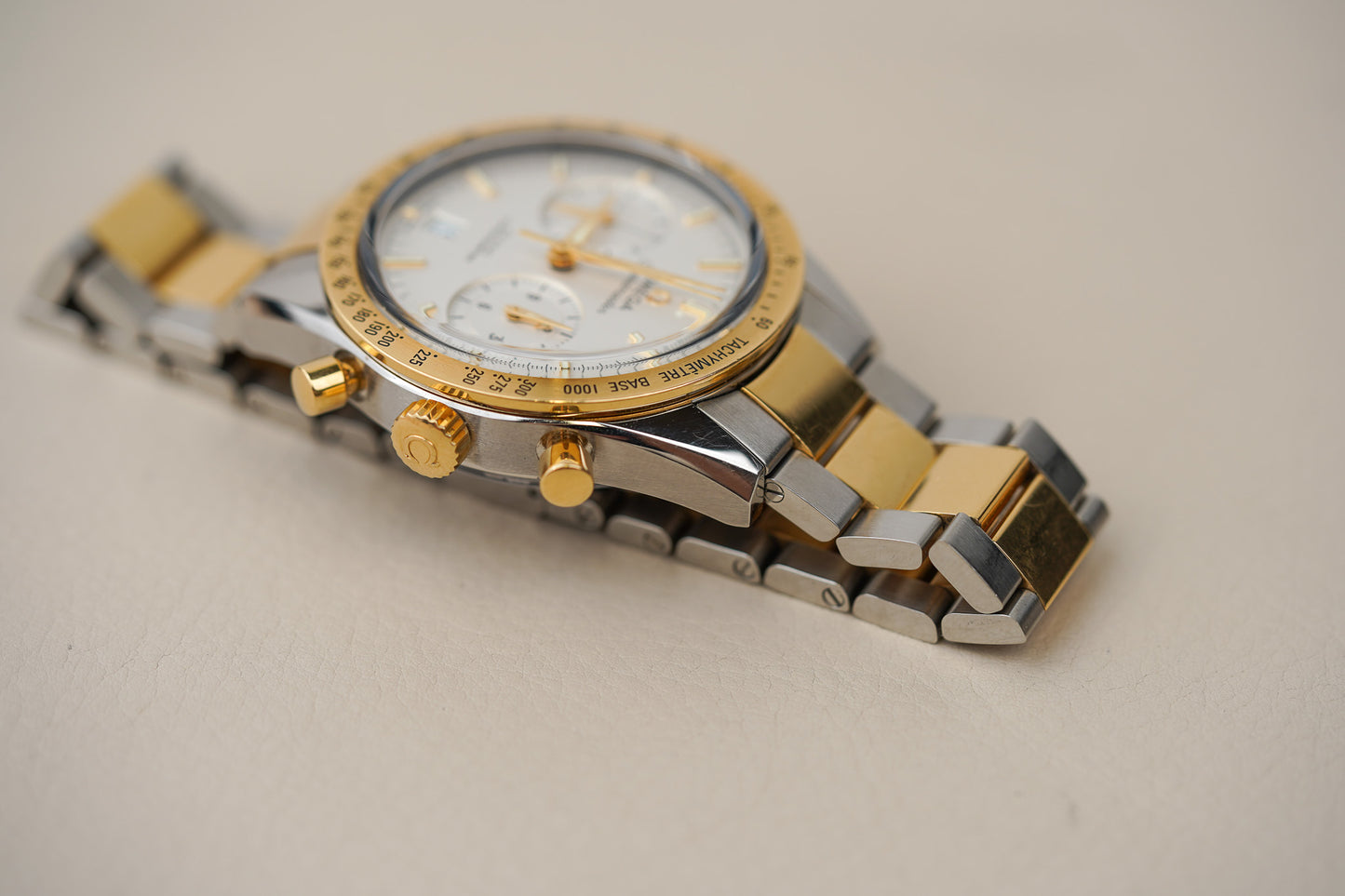 Omega Speedmaster 57' 18K Yellow Gold and Steel 331.20.42.51.02.001