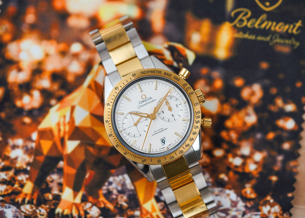 Omega Speedmaster 57' 18K Yellow Gold and Steel 331.20.42.51.02.001
