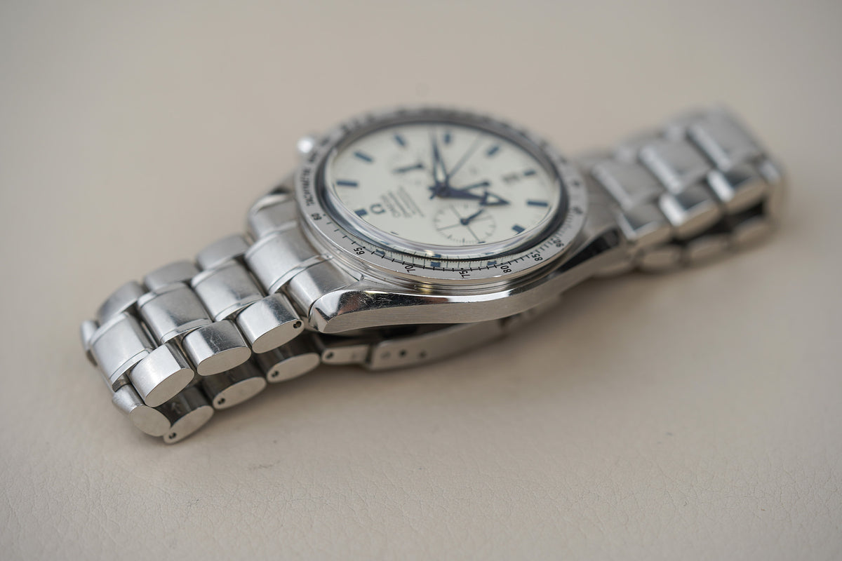 Omega Speedmaster Broad Arrow White Dial 3551.20