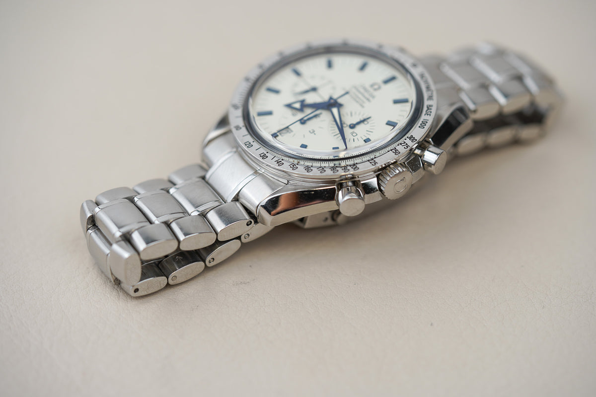 Omega Speedmaster Broad Arrow White Dial 3551.20