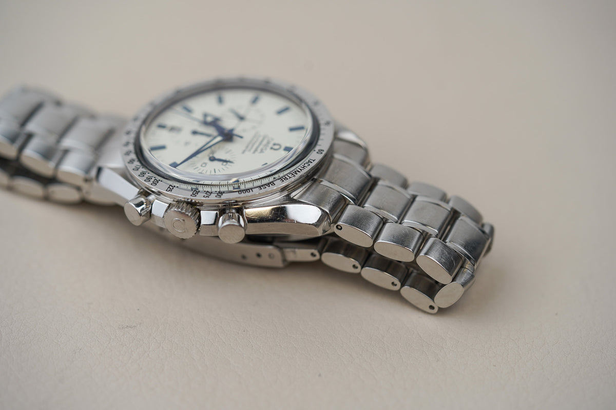 Omega Speedmaster Broad Arrow White Dial 3551.20