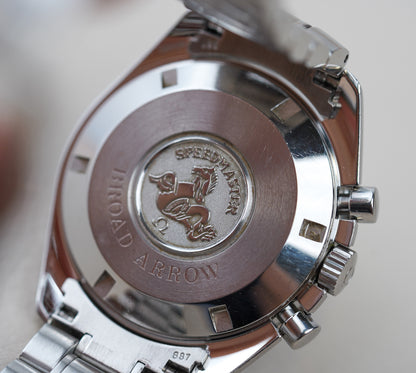Omega Speedmaster Broad Arrow White Dial 3551.20