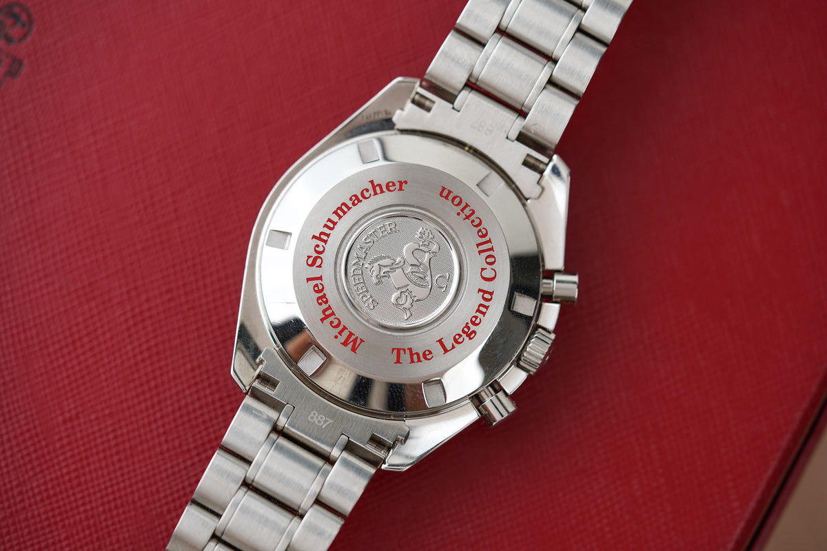 Omega Speedmaster Legend Michael Schumacher Red 3506.61