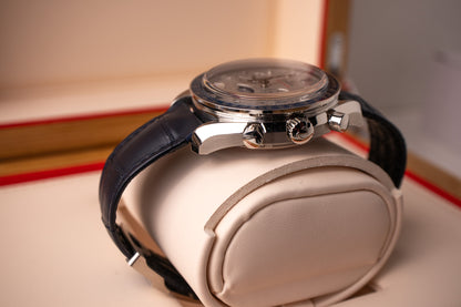 Omega Speedmaster Moonphase 304.93.44.52.99.004 Platinum Blue