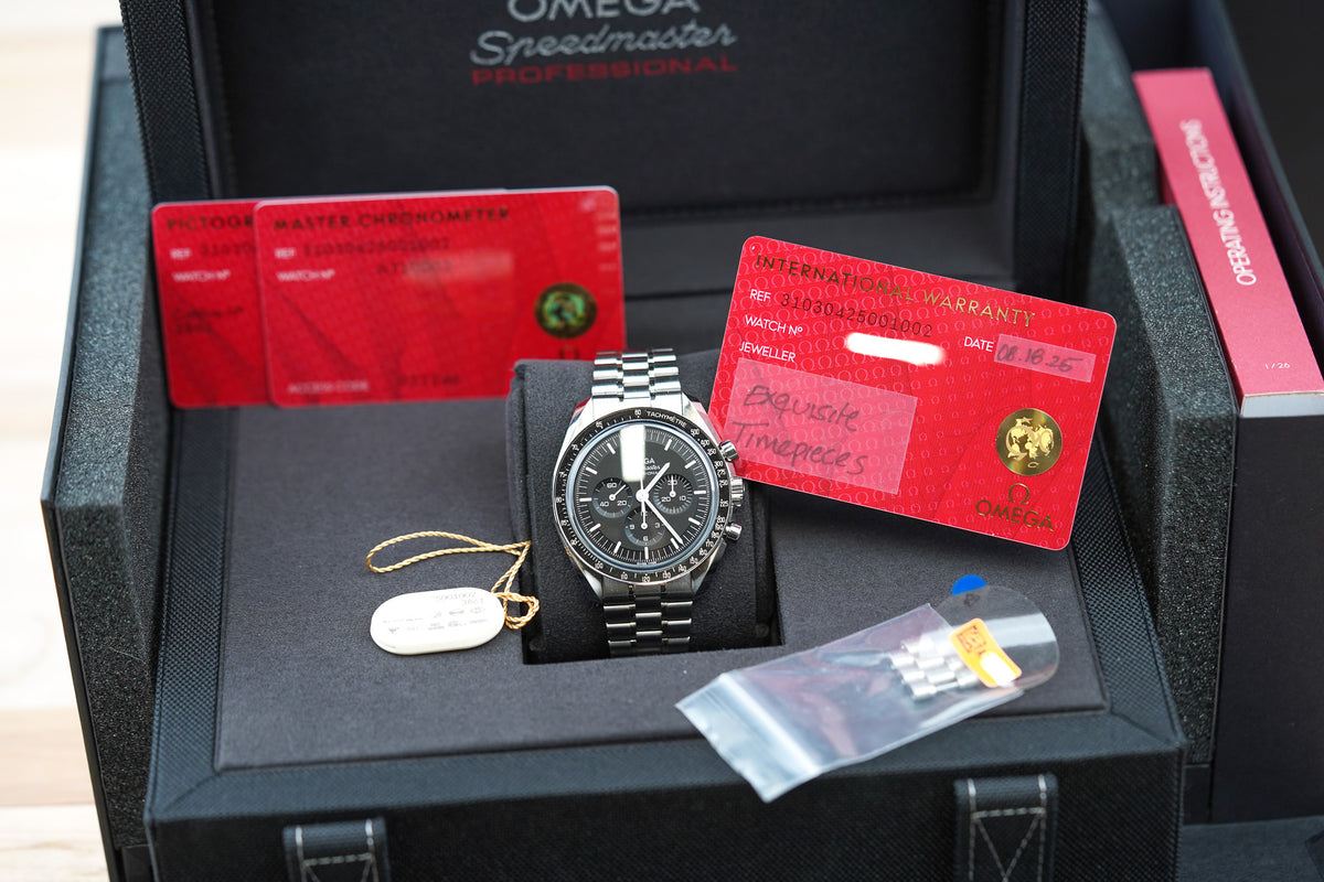 Omega Speedmaster Sapphire Sandwich 310.30.42.50.01.002 Black Dial