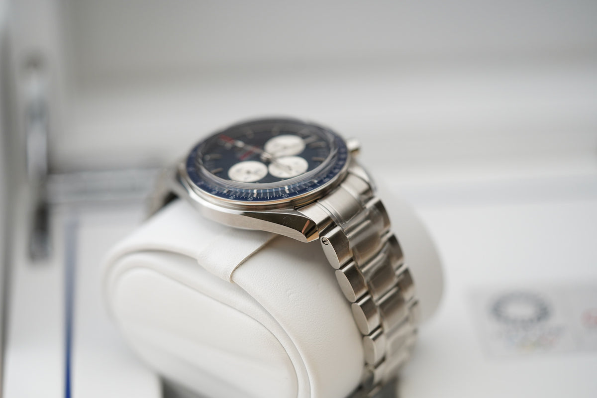 Omega Speedmaster Tokyo 2020 “Blue" 522.30.42.30.03.001