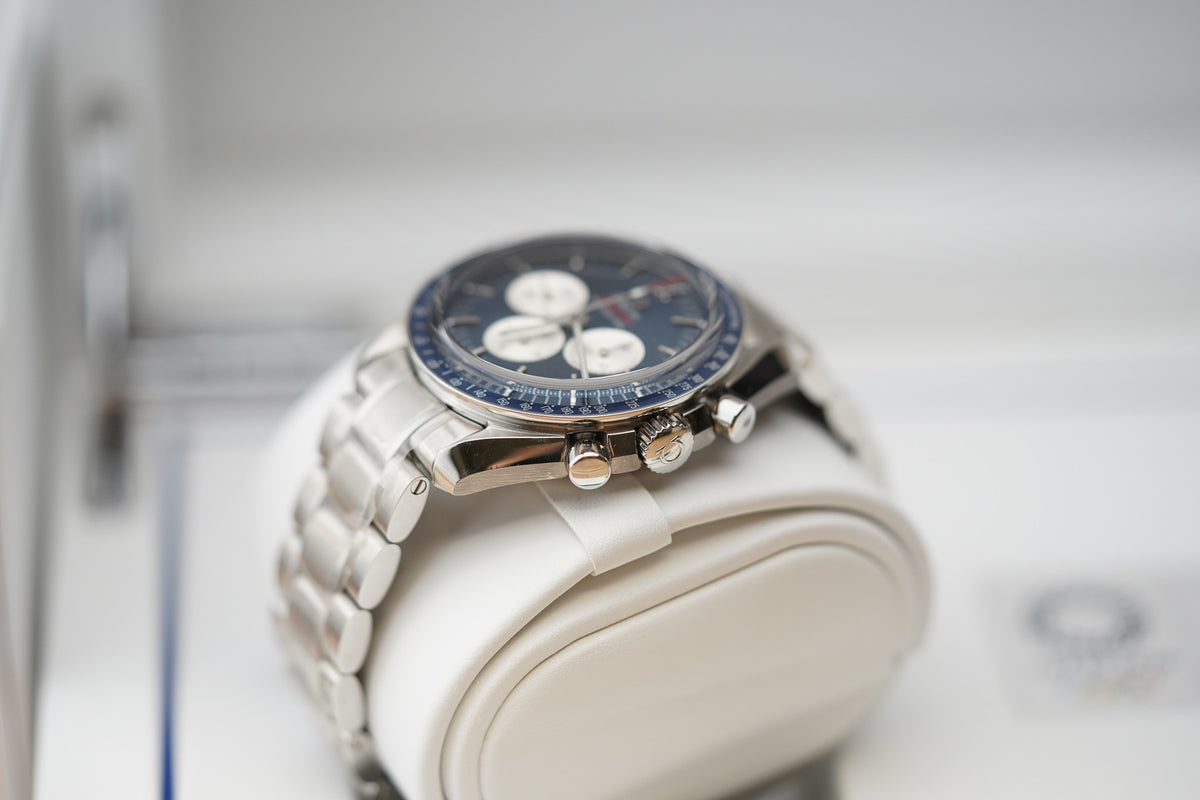 Omega Speedmaster Tokyo 2020 “Blue" 522.30.42.30.03.001