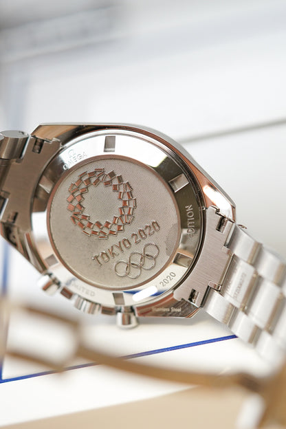 Omega Speedmaster Tokyo 2020 “Blue" 522.30.42.30.03.001