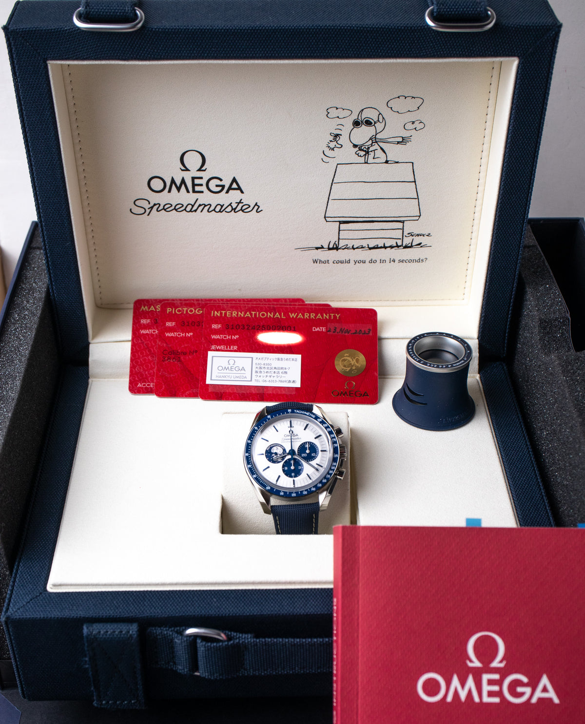 Omega Speedmaster “Silver Snoopy Award” 310.32.42.50.02.001
