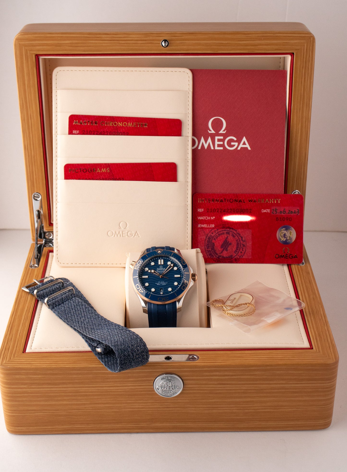 Omega Seamaster 300M Sedna Gold 210.22.42.20.03.002