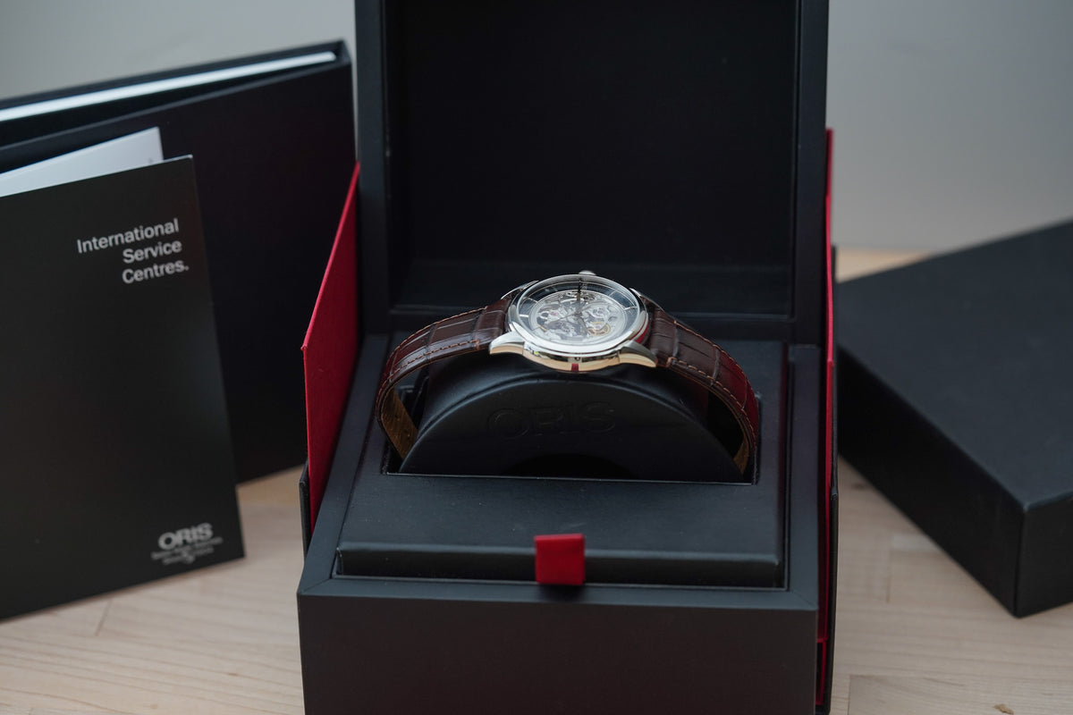 Oris Artelier Translucent Skeleton 01 734 7684 4051-07 5 21 70FC