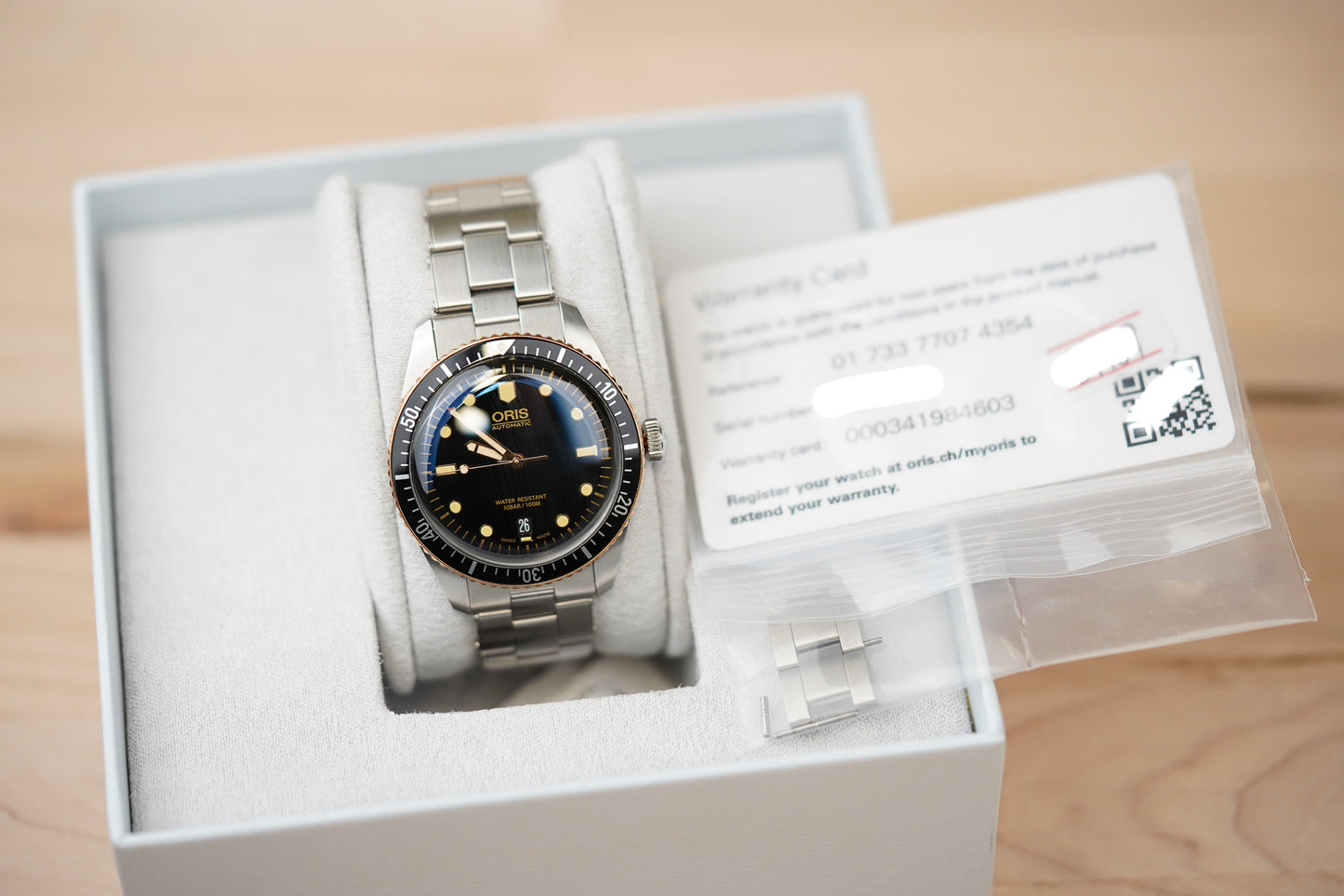 Oris Divers Sixty-Five 40mm Steel/Bronze 01 733 7707 4354