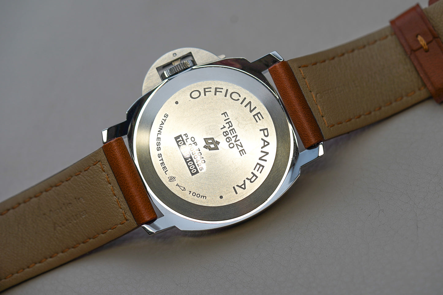 Panerai Luminor Marina Logo Bianco PAM660